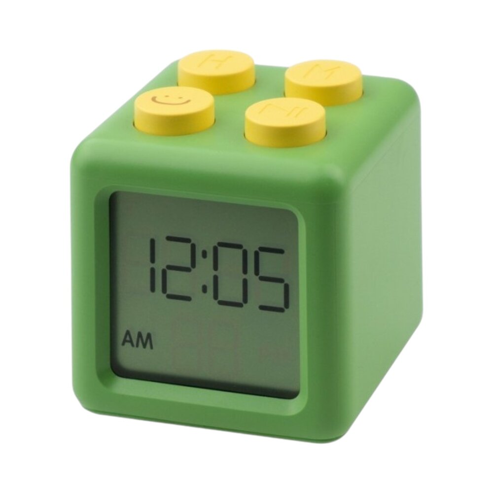 Alarm Clock- Block Green