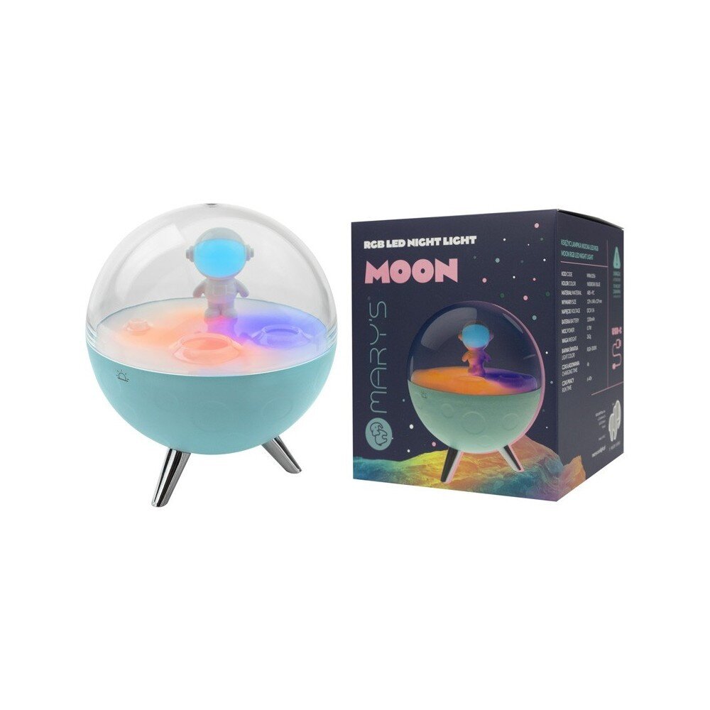 Led lamp - Moon Blue