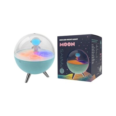 Led lamp - Moon Blue