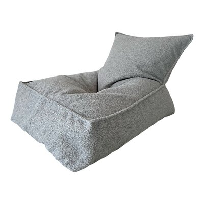Zitzak Beanbag Bouclé Grey