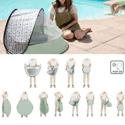 Anti UV-tent Provence groen