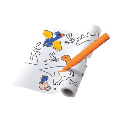 Kleurrol kit Dino wereld