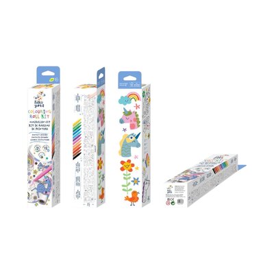 Kleurrol kit Eenhoorn
