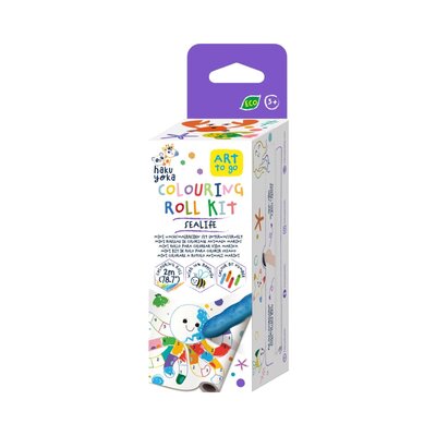 Mini kleurrol kit - Zeedieren