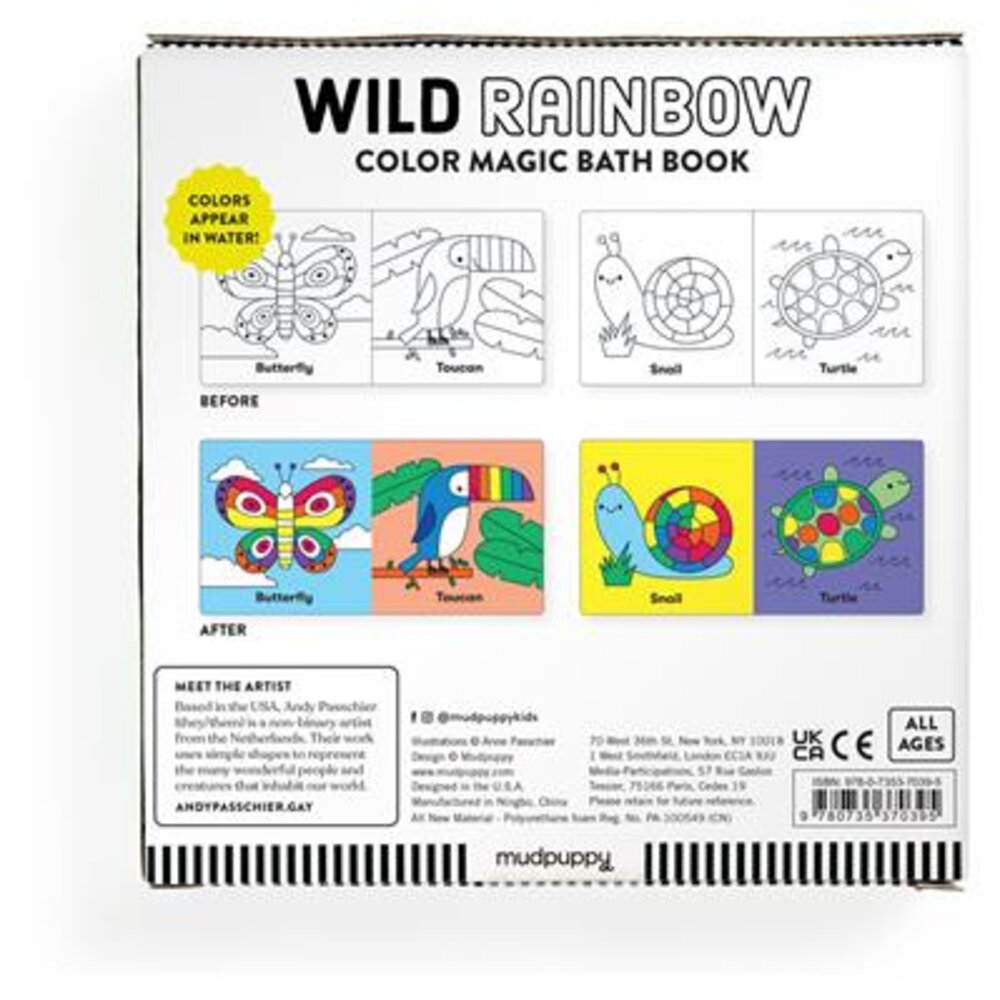 Badboek Regenboog magische kleuren