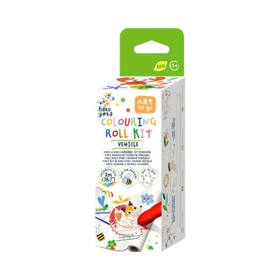 Mini kleurrol kit - Voertuigen