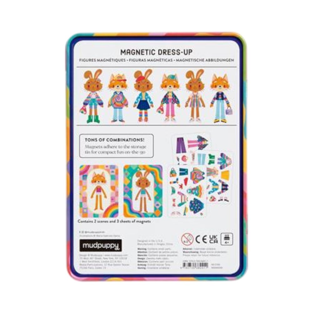 Dress-up rainbow fashion