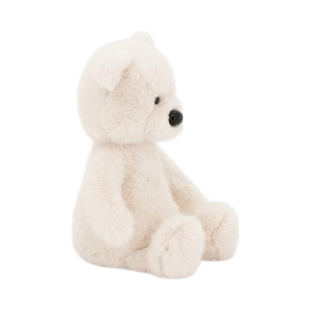 Teddybeer 25cm zittend Wit
