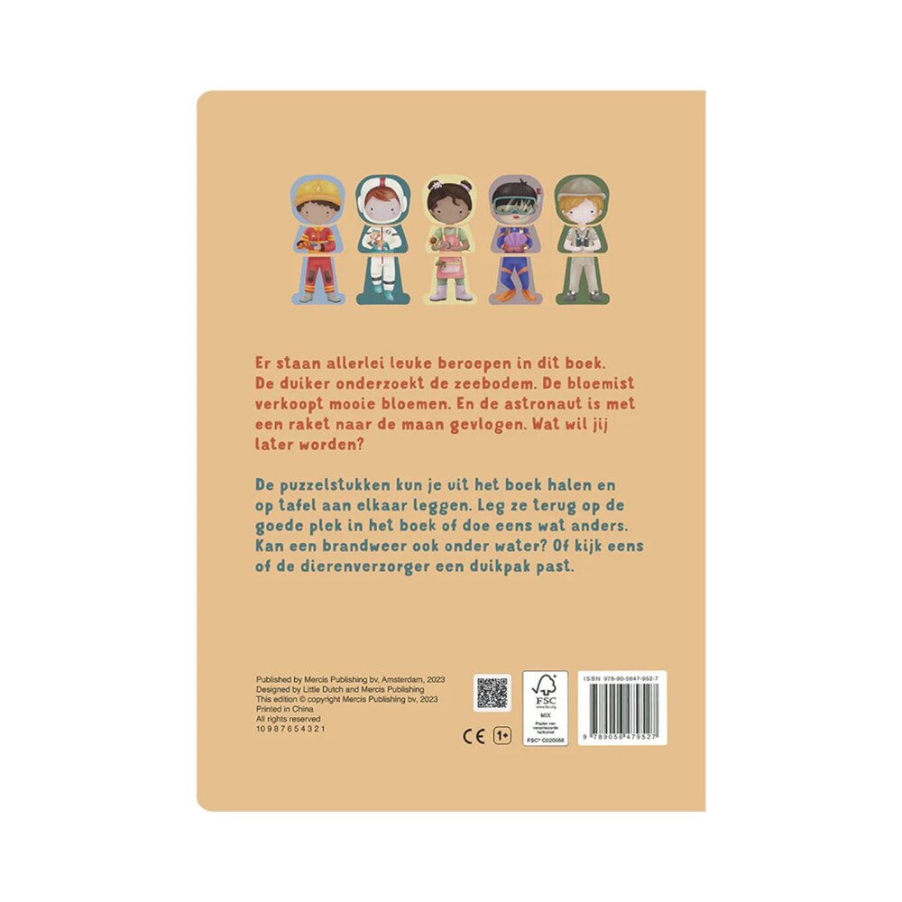 Mijn puzzelboek Beroepen