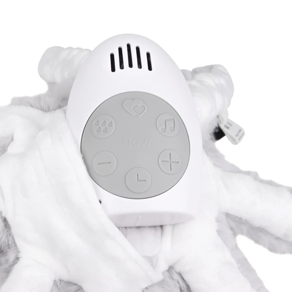 Hartslag comforter - Olly the octopus Grijs