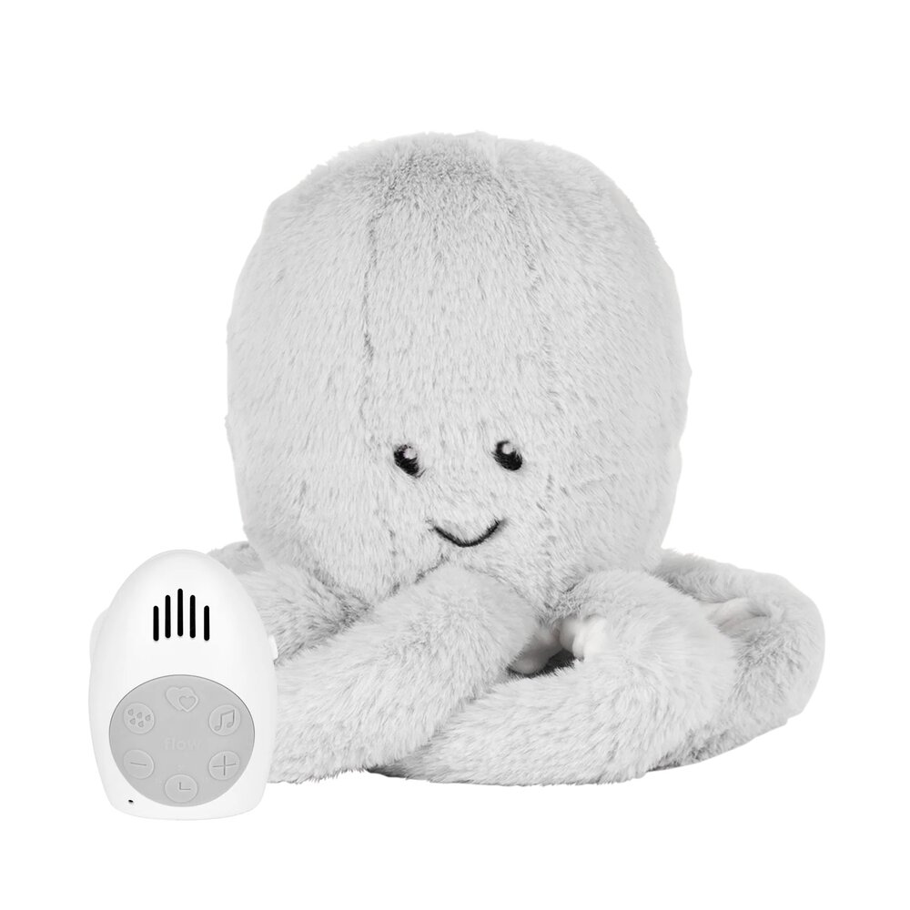 Hartslag comforter - Olly the octopus Grijs