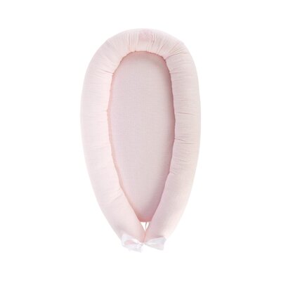 Baby slaapnestje - gewafeld Cotton pink