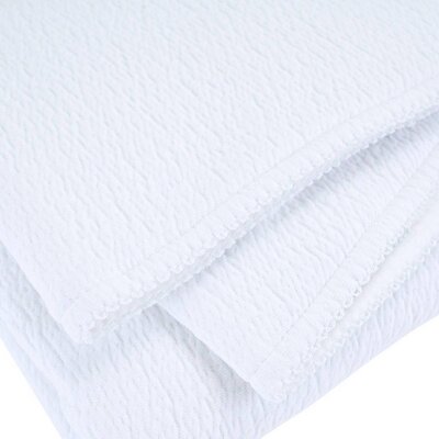 Doopdeken 62x80cm - Jersey Blue garden party