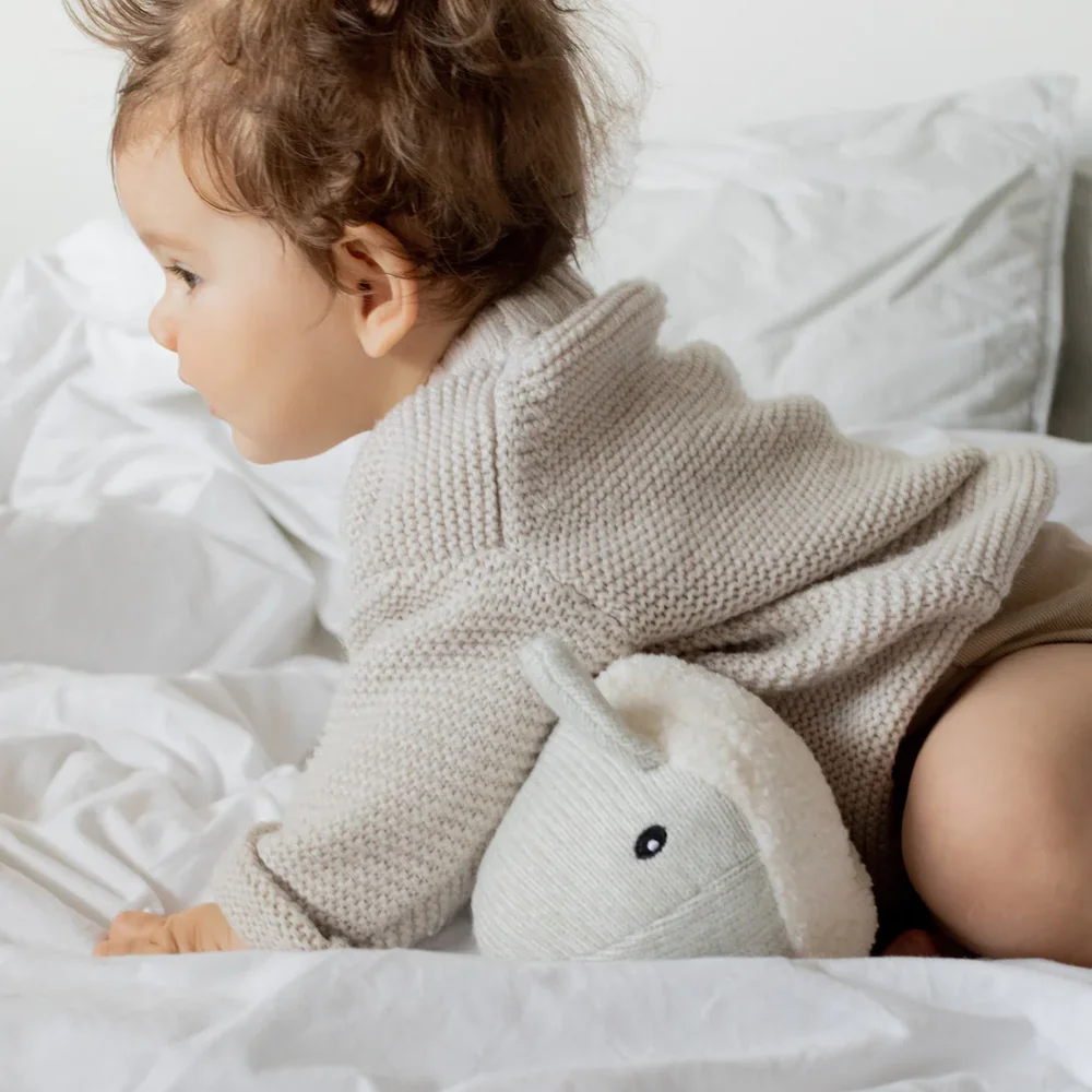 Hartslagknuffel oplaadbaar Moby Grey
