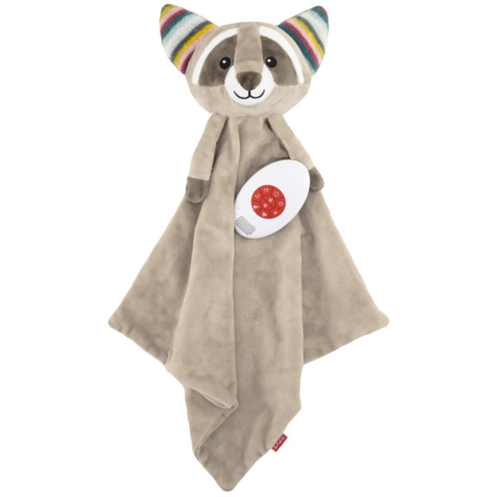 Baby Comforter Racoon - Robin Grey
