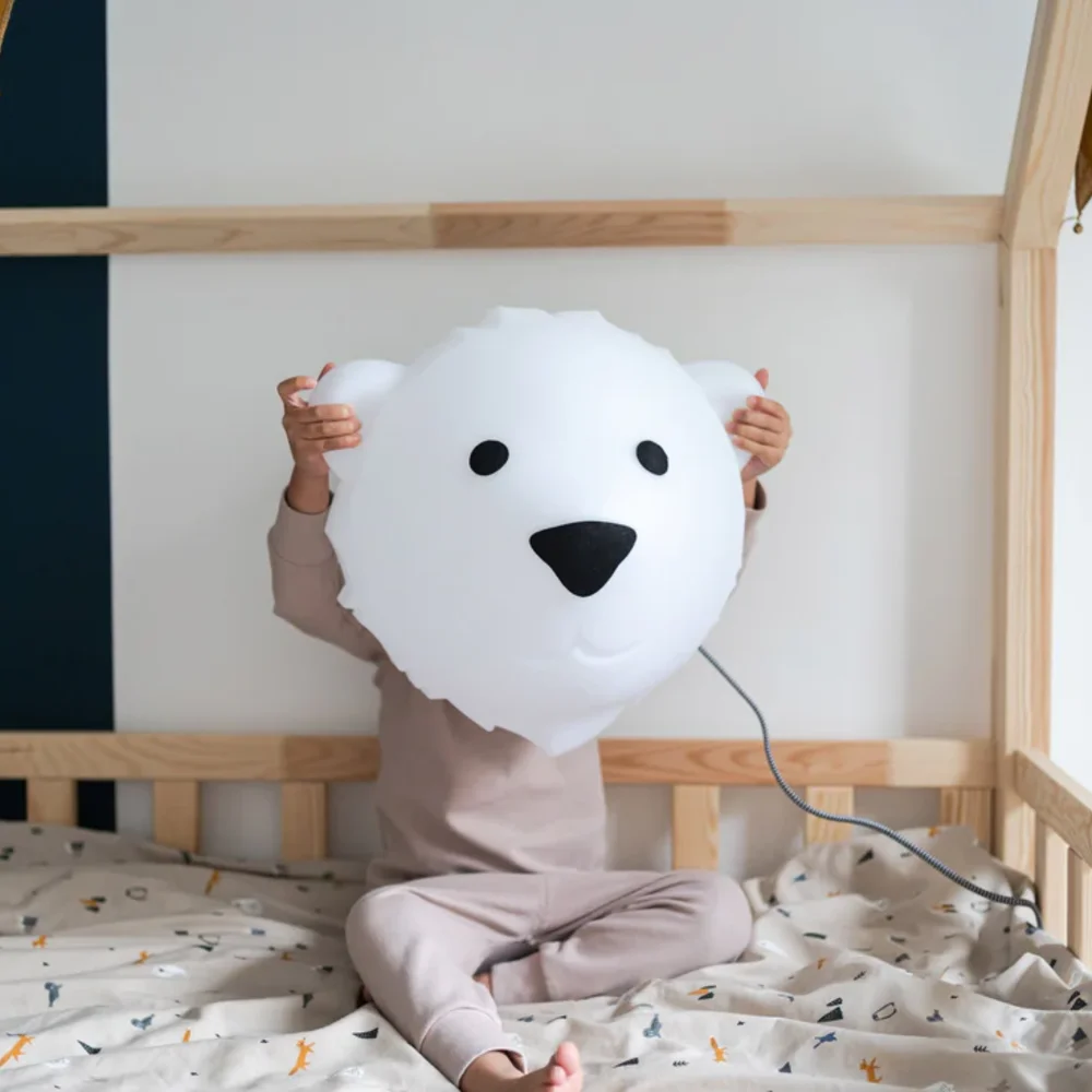 Interieurlamp - Bear Björn Medium white