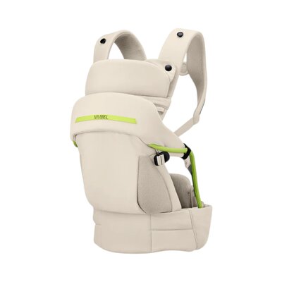 Babydraagzak Oat white