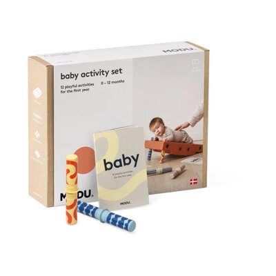 Baby activiteitenset Burnt Orange / Dusty Green