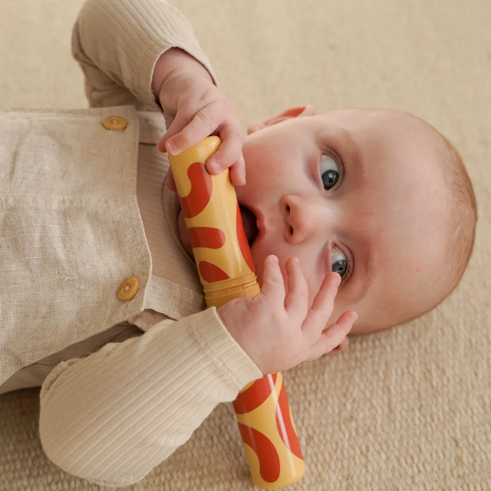 Baby activiteitenset Sand Grey / Honey Yellow