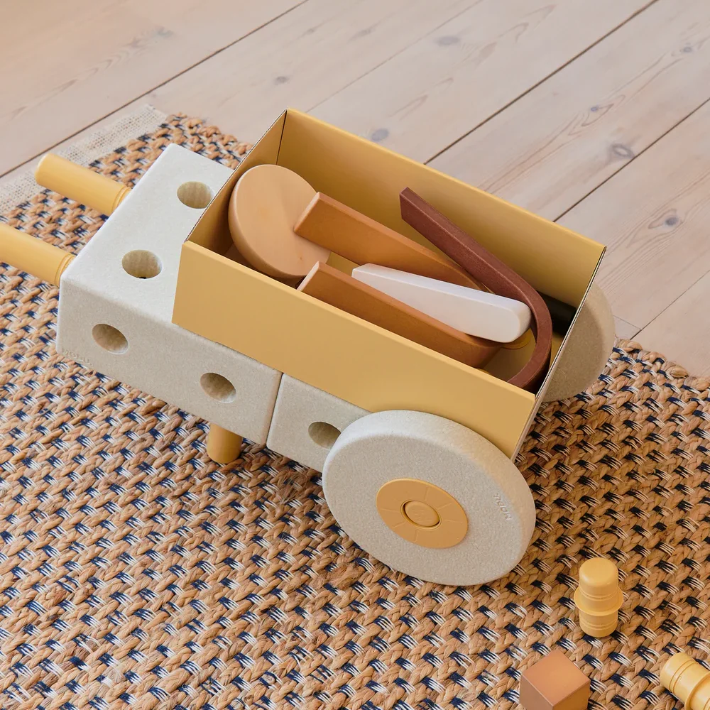 3-in-1 babywalker Sand Grey / Honey Yellow