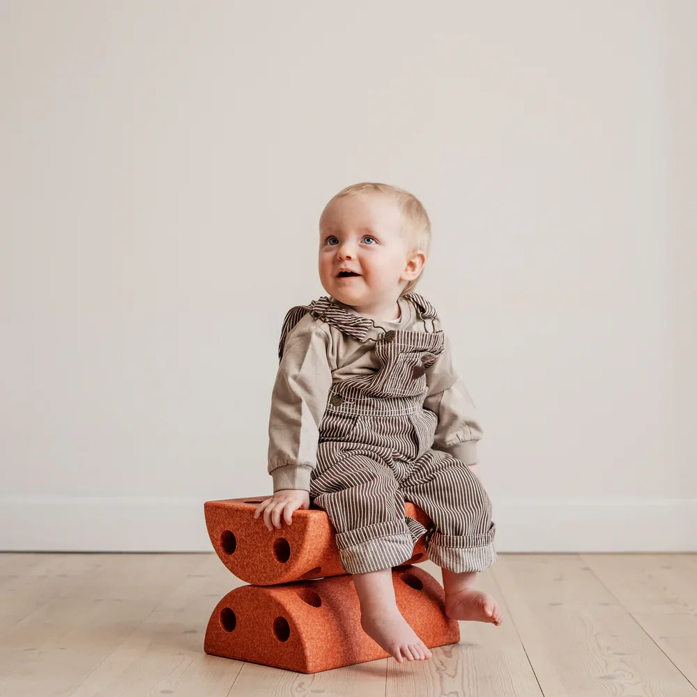 Kinderkruk Burnt Orange / Dusty Green