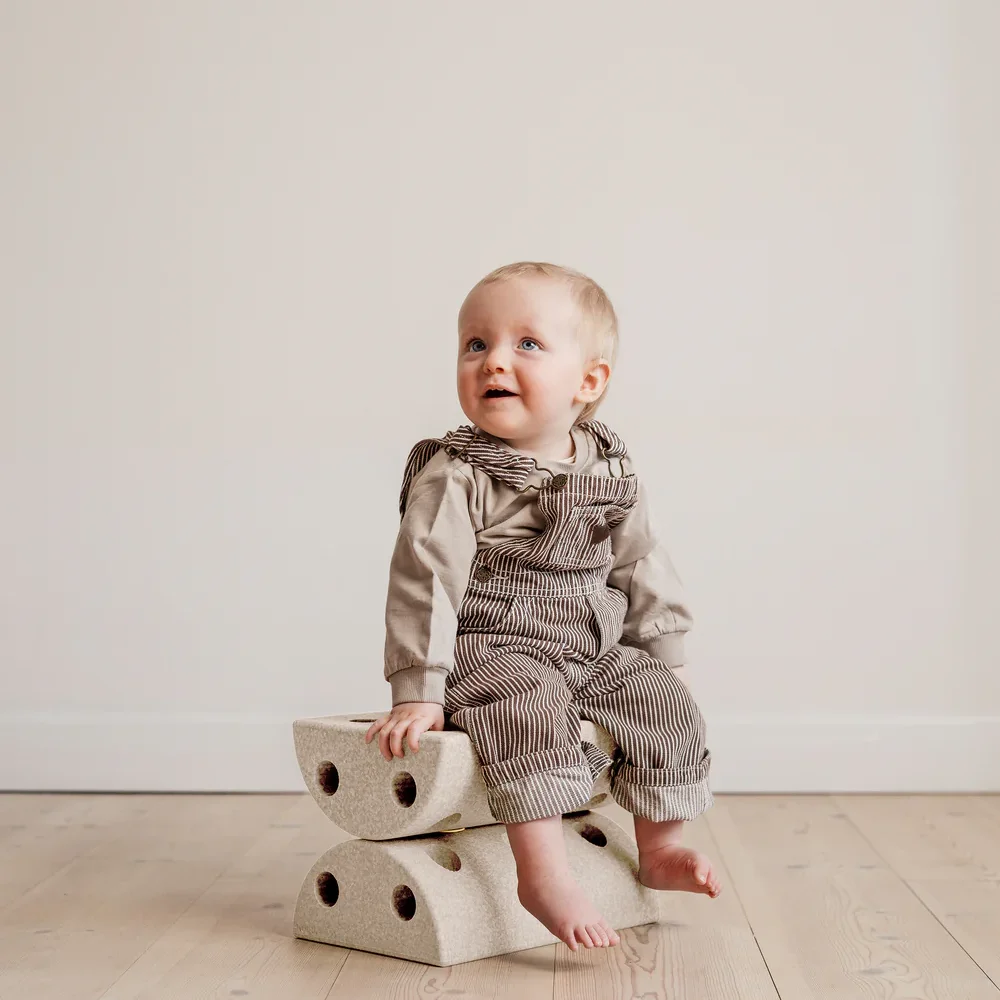 Kinderkruk Sand Grey / Honey Yellow