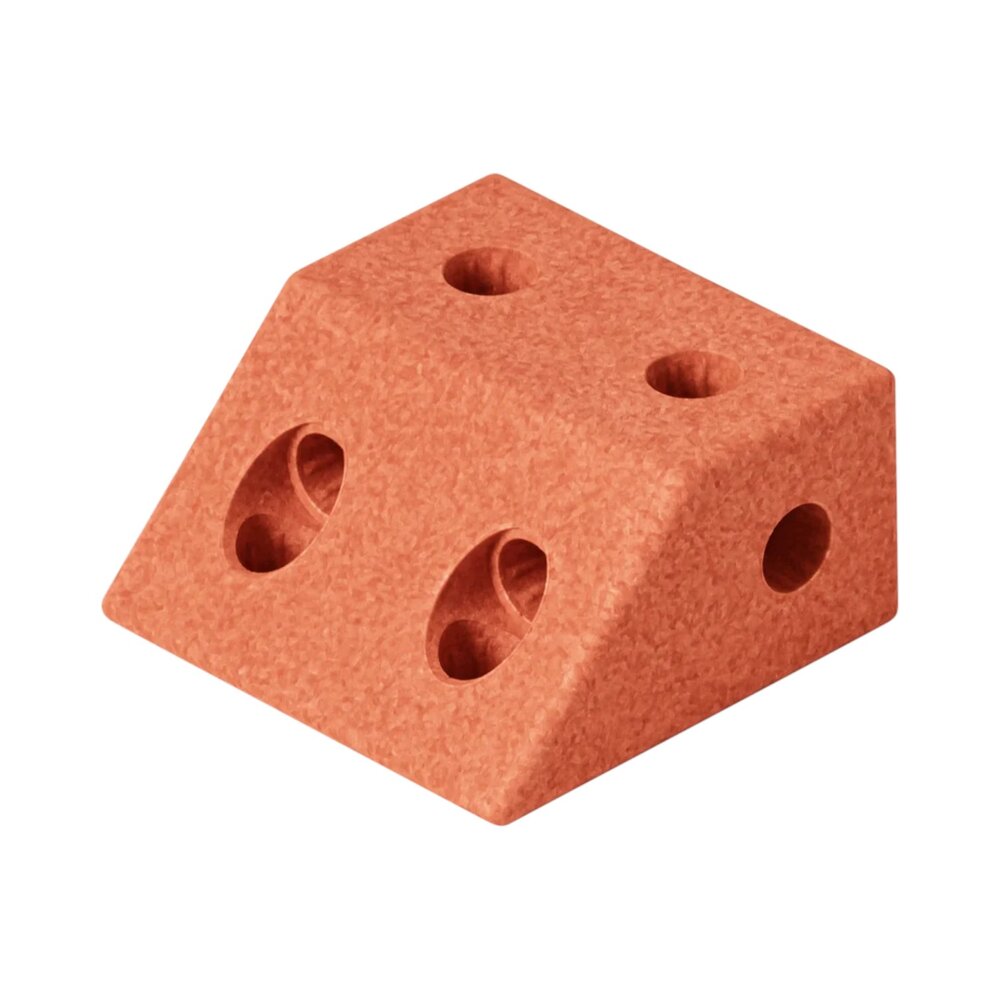 Blokken hoekig Burnt Orange