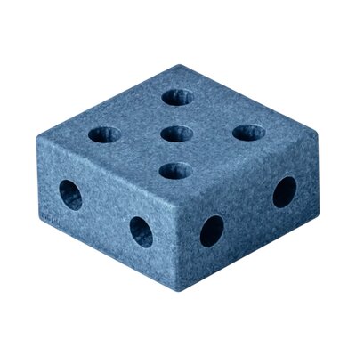 Blokken vierkant Deep Blue