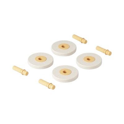 Foam wielen Sand Grey / Honey Yellow