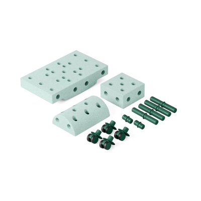 Curiosity set Ocean Mint / Forest Green
