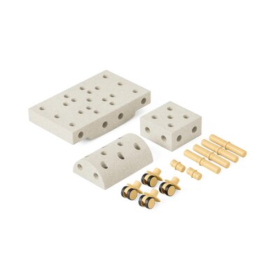 Curiosity set Sand Grey / Honey Yellow