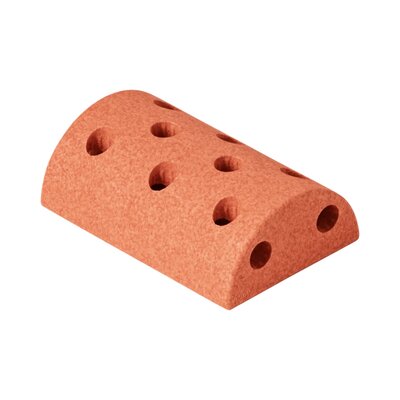 Blokken halve cilinder Burnt Orange