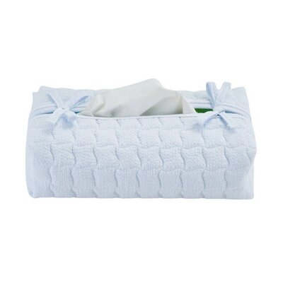Hoes voor kleenex-doos - Gewatteerd Blue garden party