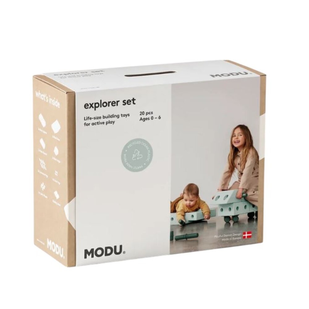 Explorer set Ocean Mint / Forest Green