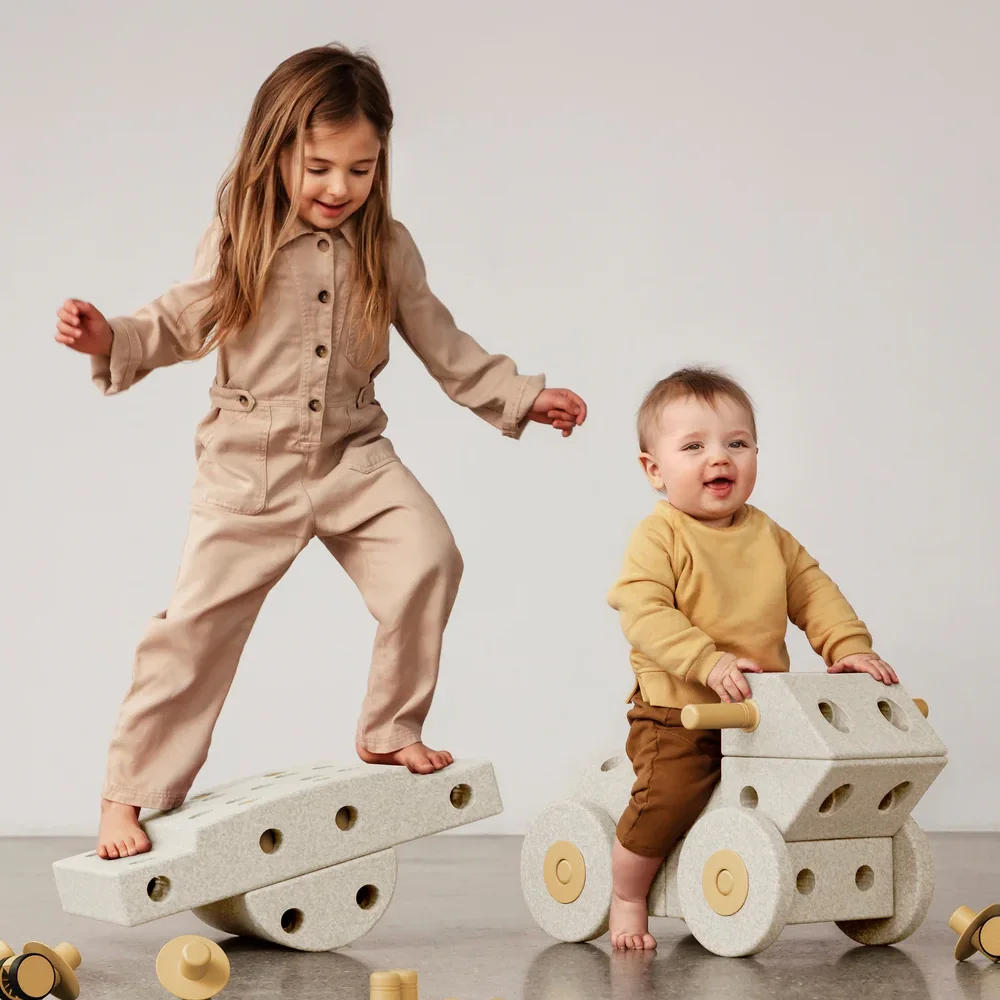 Dreamer set Sand Grey / Honey Yellow
