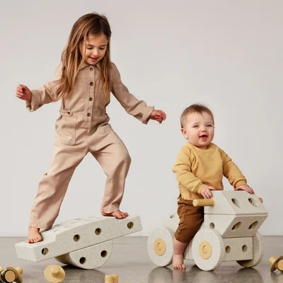 Dreamer set Sand Grey / Honey Yellow
