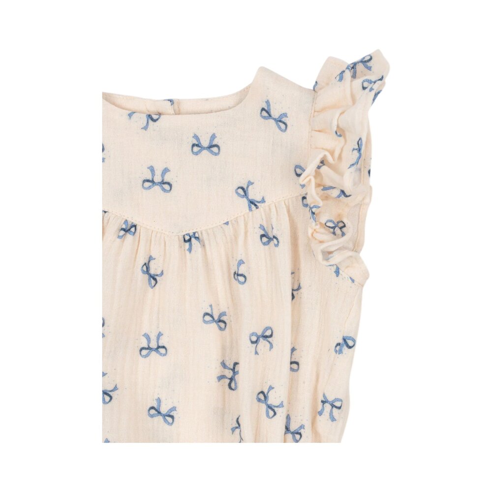 Coco romper gots Bow bleu