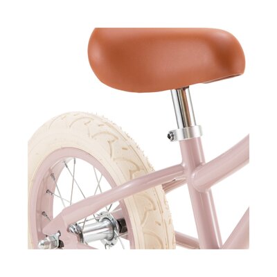 Balance Bike loopfiets First Go Dusty pink