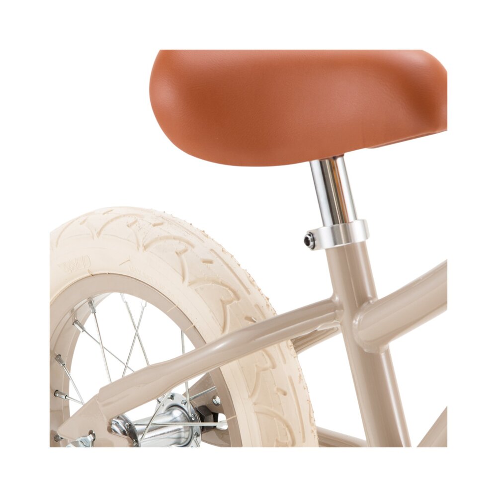 Balance Bike loopfiets First Go Beige