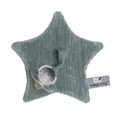 Speendoekje ster Sense Zeegroen