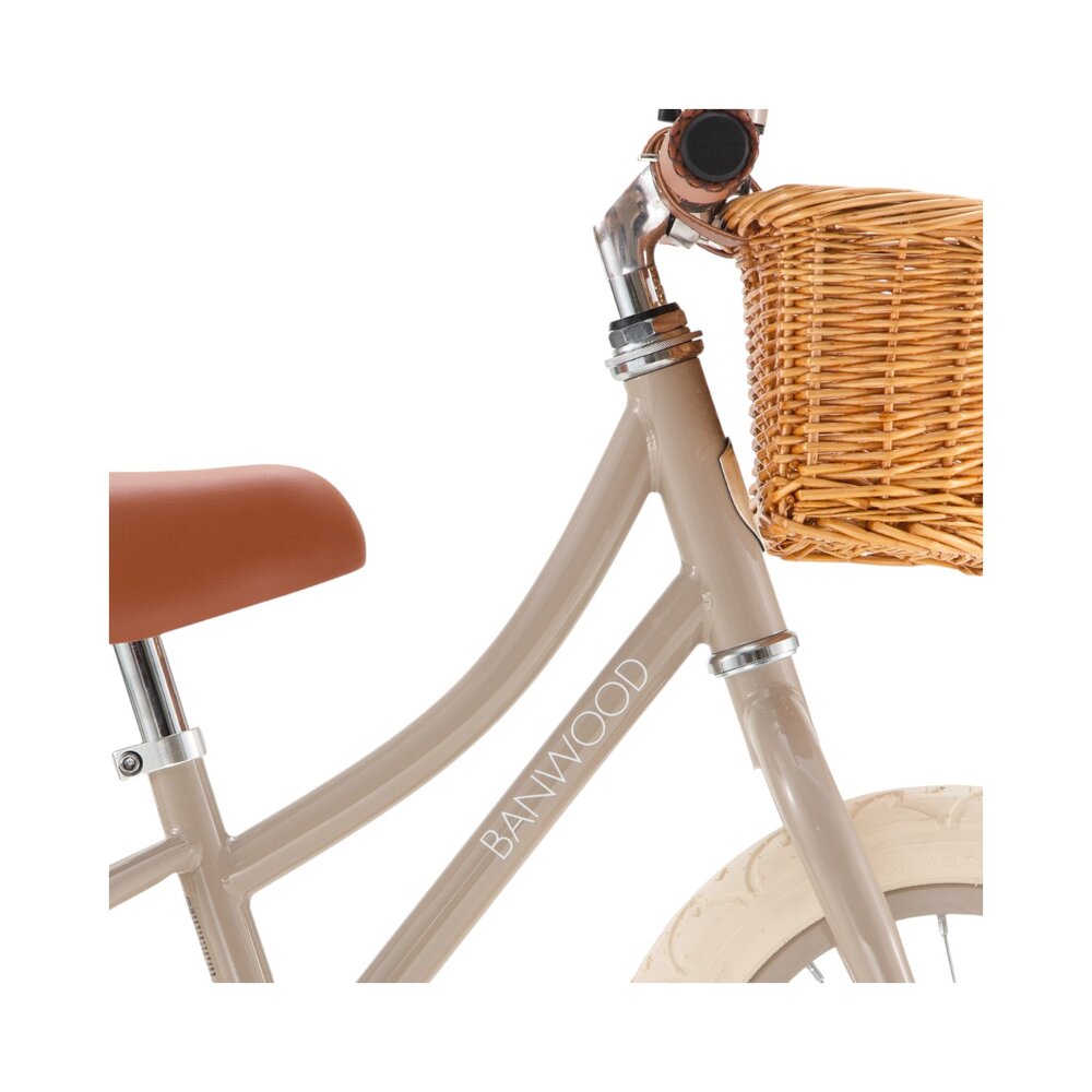Balance Bike loopfiets First Go Beige