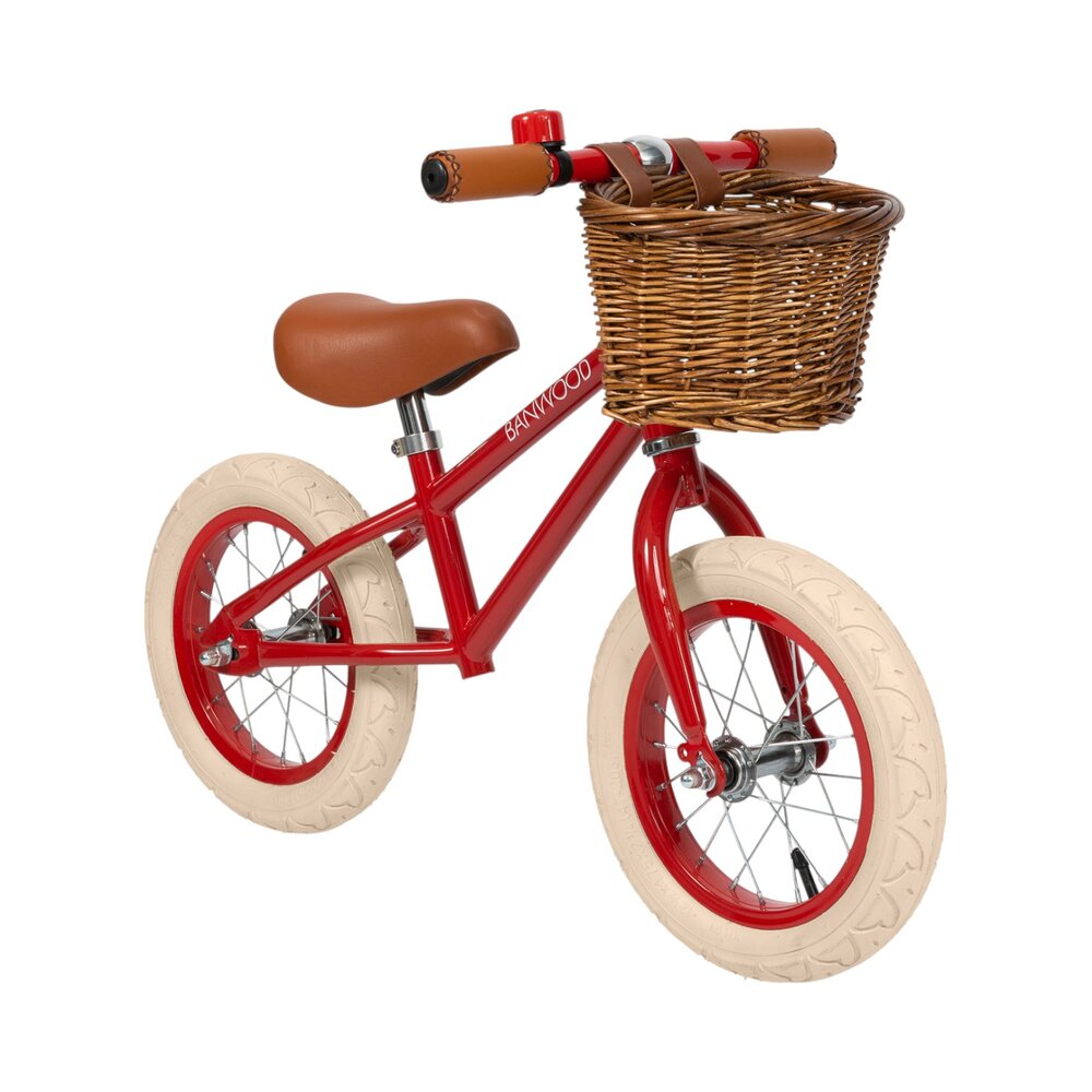 Balance Bike loopfiets First Go Red
