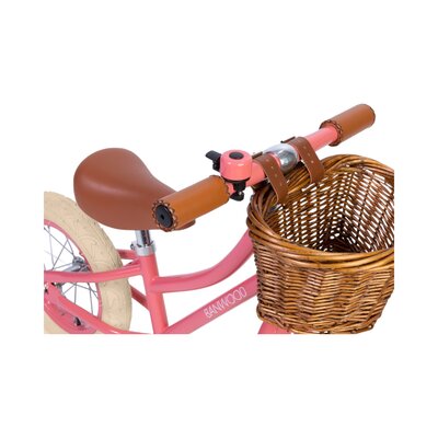 Balance Bike loopfiets First Go Coral