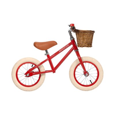 Balance Bike loopfiets First Go Red