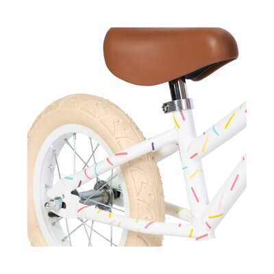 x Marest Balance Bike First Go loopfiets Allegra White