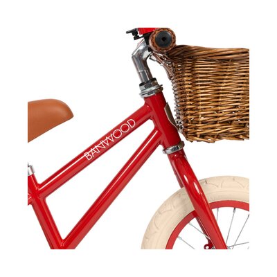 Balance Bike loopfiets First Go Red