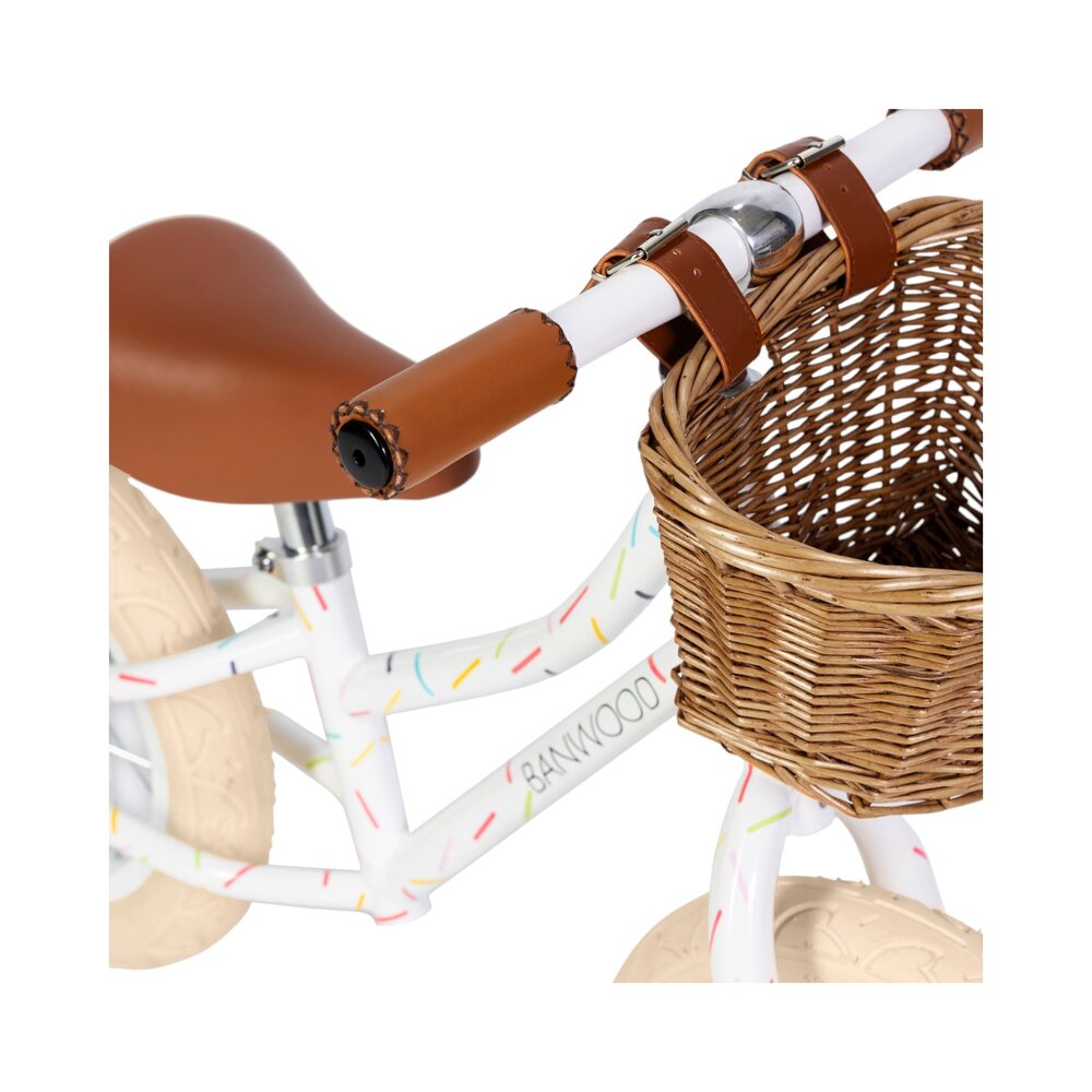 x Marest Balance Bike First Go loopfiets Allegra White