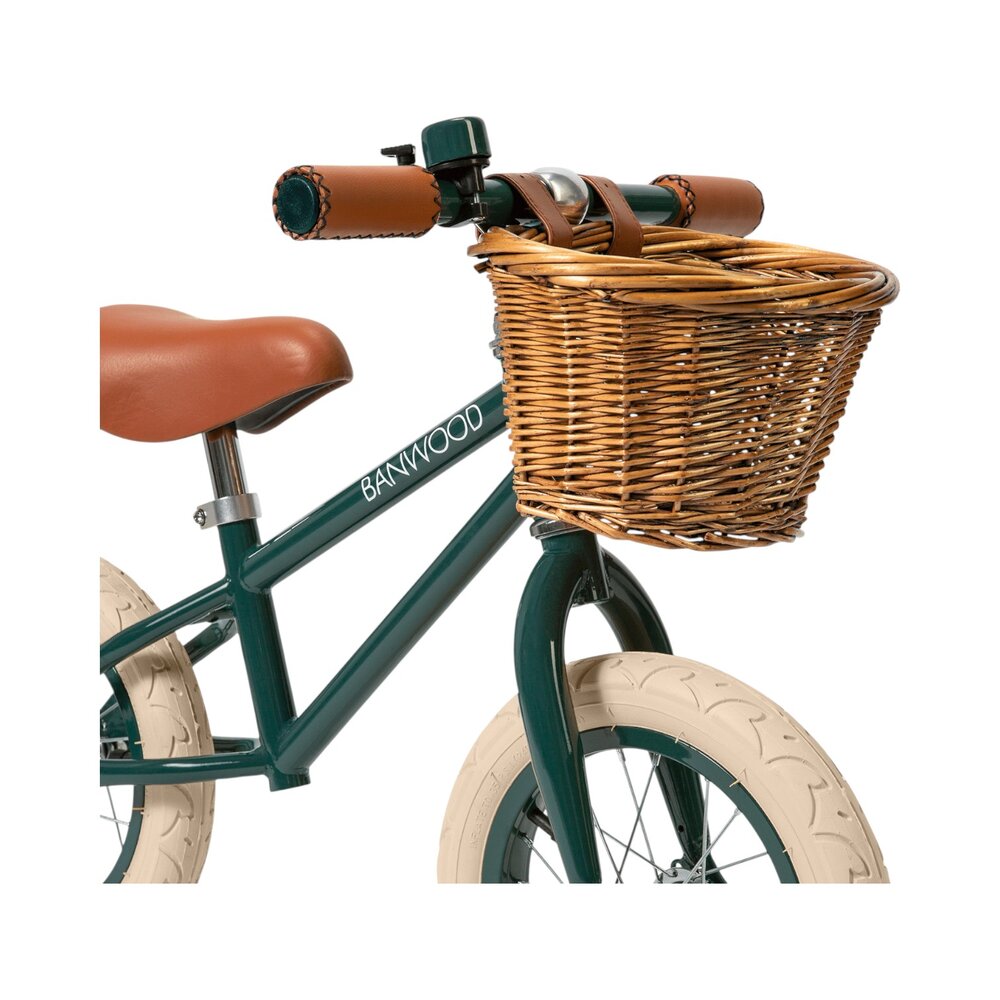 Balance Bike loopfiets First Go Darkgreen