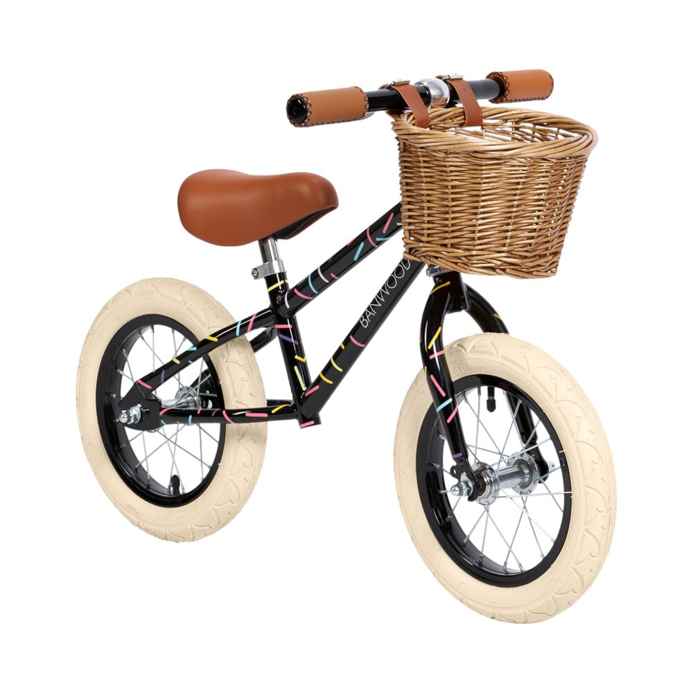 x Marest Balance Bike First Go loopfiets Allegra Black