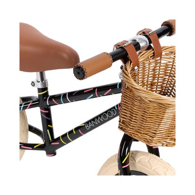 x Marest Balance Bike First Go loopfiets Allegra Black
